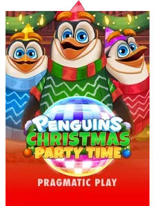 Penguins Christmas Party Time