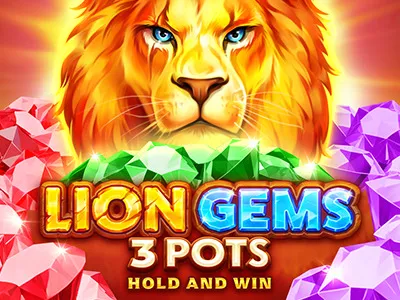 Lion Gems 3 Pots: Hold and Win